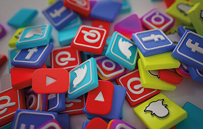 pile-3d-popular-social-media-logos