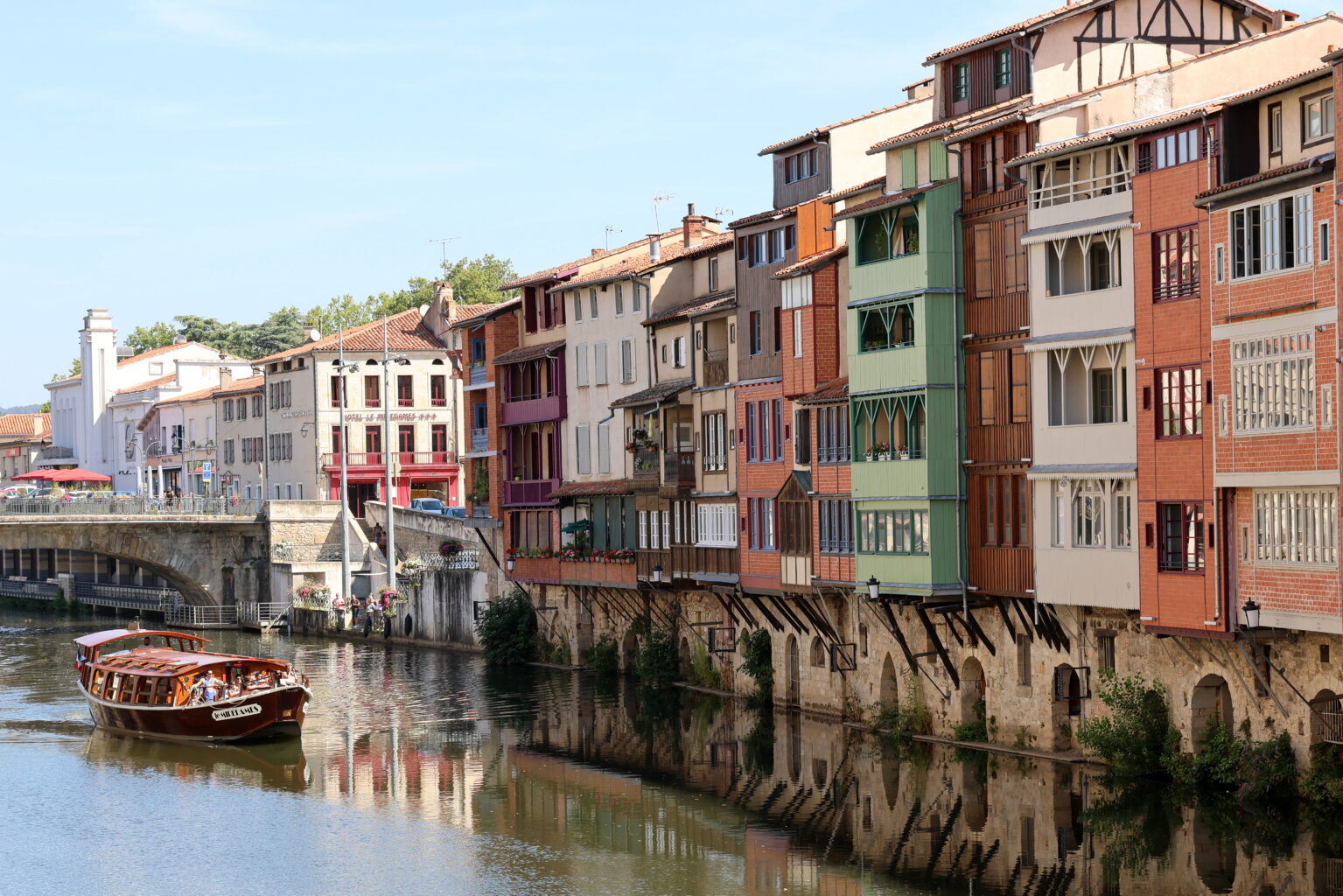 Maisons sur l'Agout
